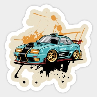 Customized Classic Cars Sticker